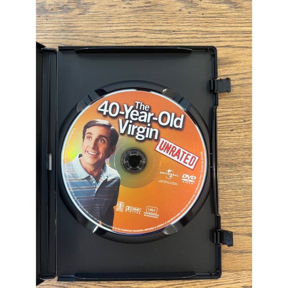 The 40-Year-Old Virgin DVD 2005 Comedy Movie Judd Apatow Steve Carell Pre-Owned - Picture 4 of 4